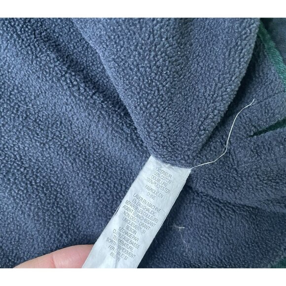 L.L. Bean Men's Fleece-Lined Flannel Shirt, Traditional Fit Green Blue XXL Tall - Picture 5 of 10